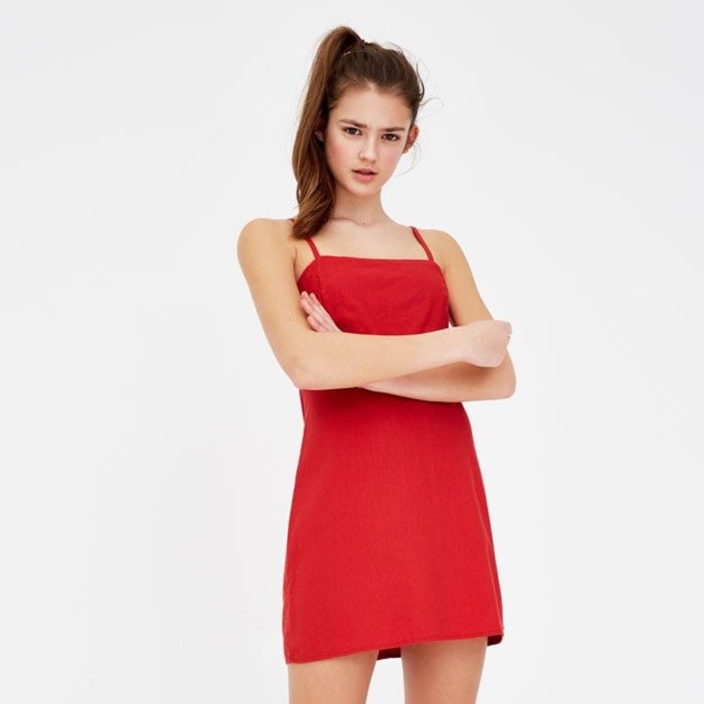 Pull & Bear Red Dress
